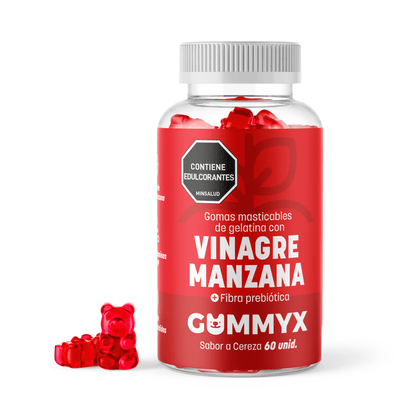 GOMAS VINAGRE DE MANZANA (únicas con 60 unidades) - Promo 2x1